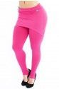 Calça legging com tapa bumbum e pezinho